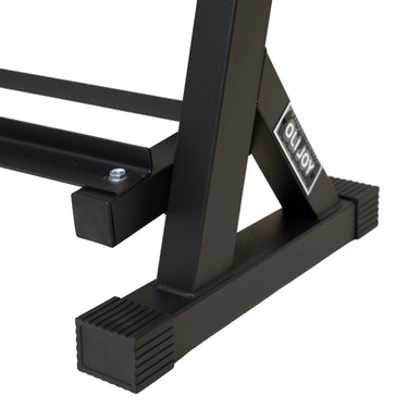 15kg to 35kg Hex Dumbbell & Premium Quality Storage Rack Bundle (8 pairs -390kg) - Oli Joy Sports 