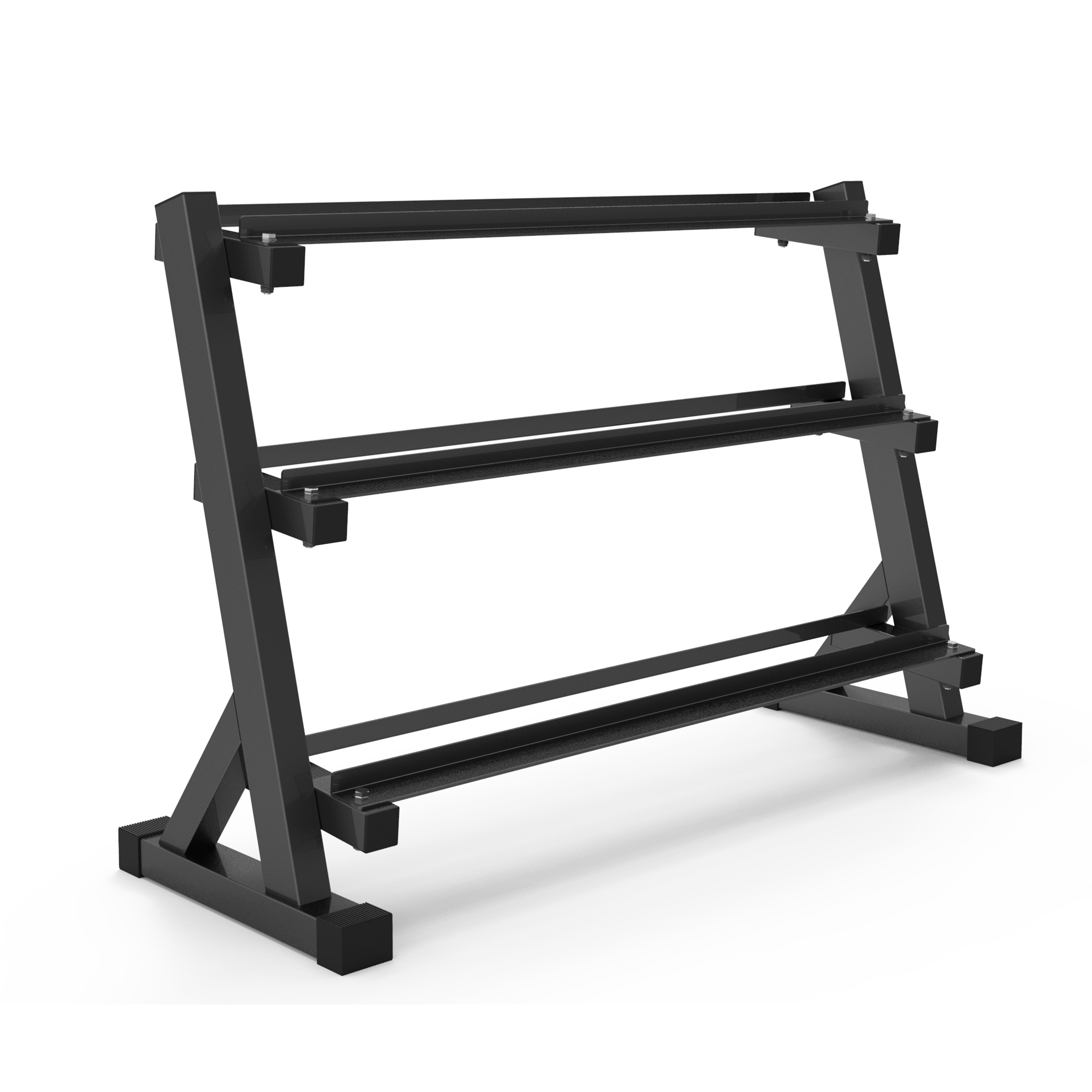 2.5kg to 27.5kg Hex Dumbbell & Premium Quality Storage Rack Bundle (10 pairs -285kg) - Oli Joy Sports 