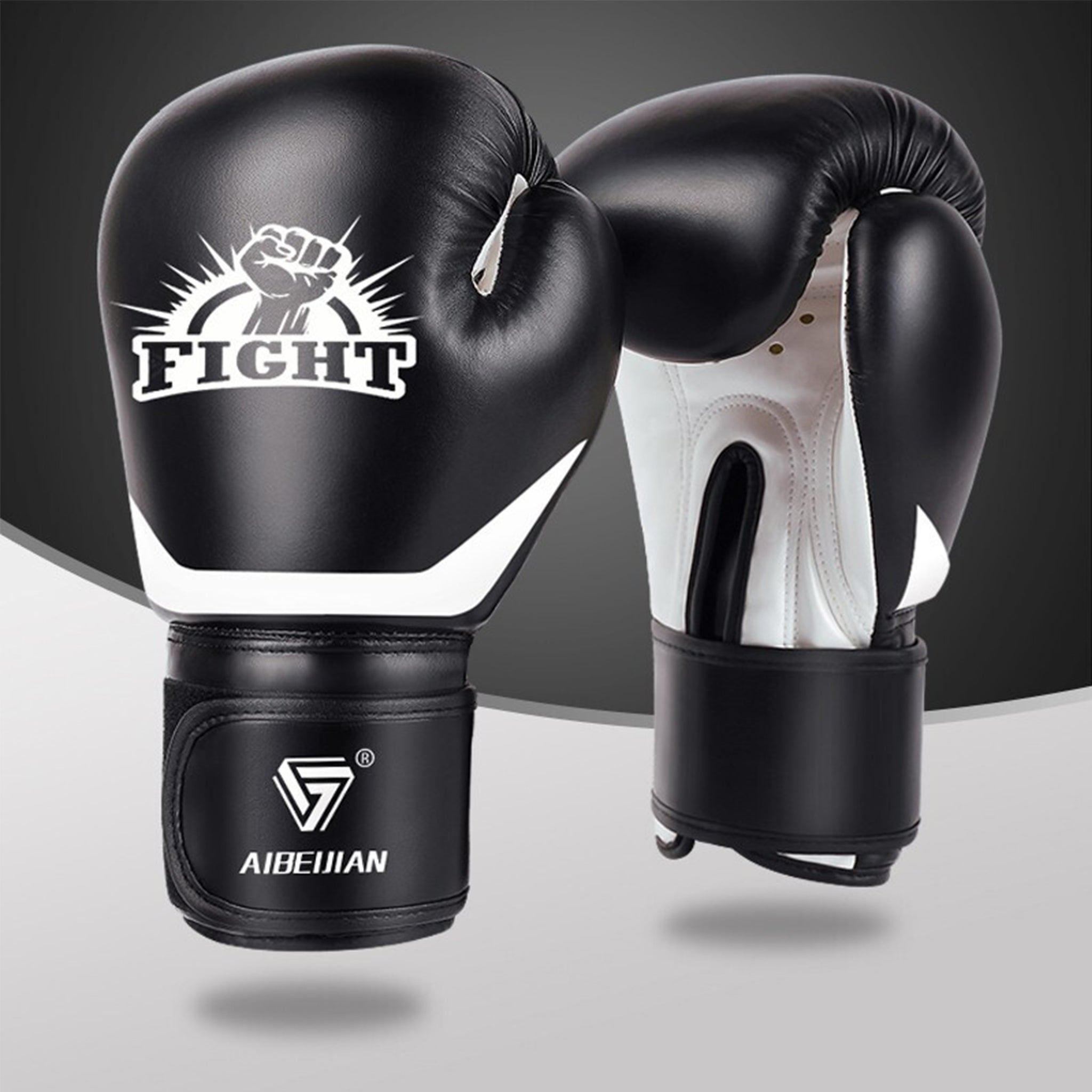Professional Boxing Gloves 10oz/ 12oz Punching Fighting Competition Gloves - Oli Joy Sports 