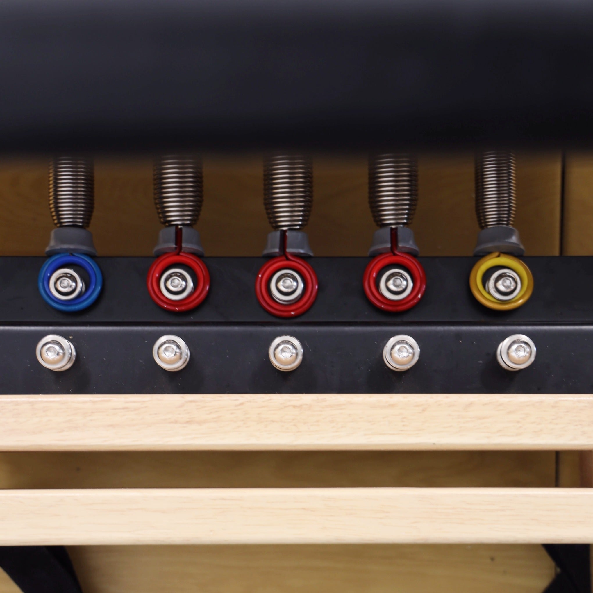 OLI JOY Home Foldable Oak Wood Pilates Reformer