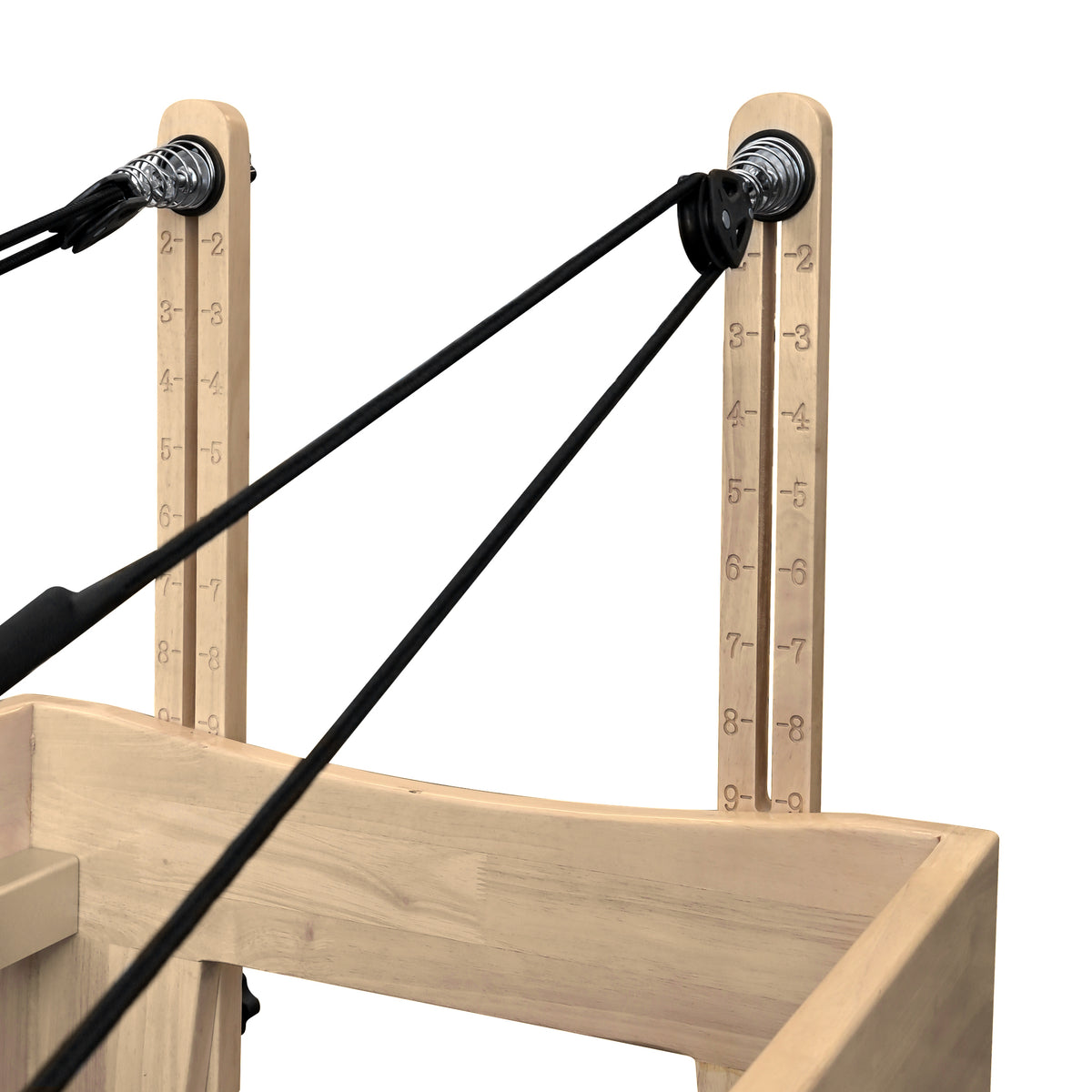 OLI JOY Solid Oak Pilates Reformer for Core Training
