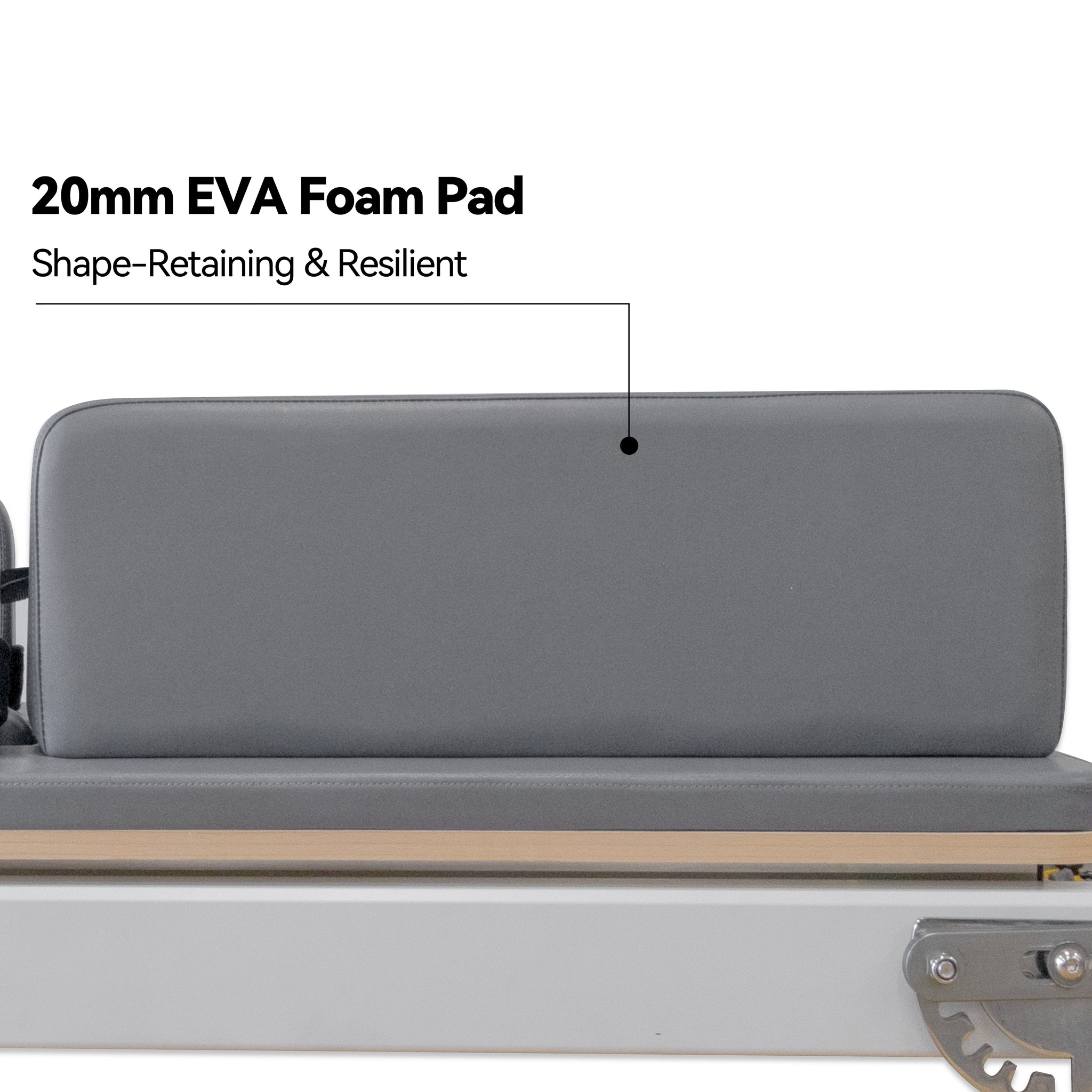 Oli Joy Premium Aluminium-Frame Pilates Reformer — Spring Resistance Machine for Home & Studio