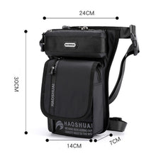 Load image into Gallery viewer, Drop Leg Bag Motorcycle Leg Bag Crossbody Bag Separate Pocket Layers
