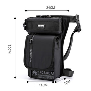 Drop Leg Bag Motorcycle Leg Bag Crossbody Bag Separate Pocket Layers