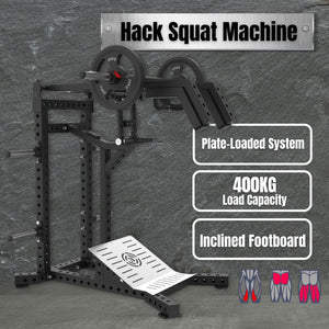 Commercial Hack Squat Machine Standing Hack Squat Machine Plate Loaded