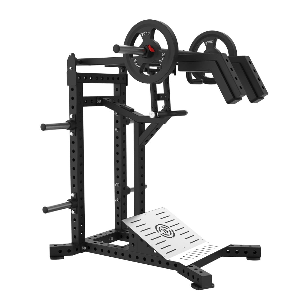 Commercial Hack Squat Machine Standing Hack Squat Machine Plate Loaded - Oli Joy Sports 