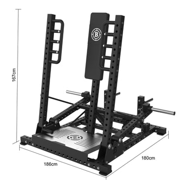 Commercial Standing Chest Press Machine - Oli Joy Sports 