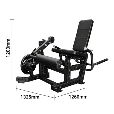 OLI JOY Premium Plate-Loaded Leg Curl & Extension