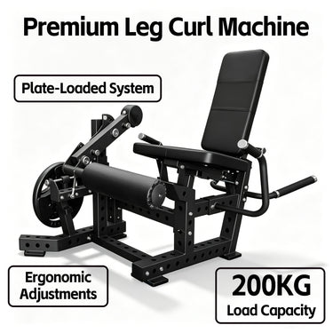 OLI JOY Premium Plate-Loaded Leg Curl & Extension