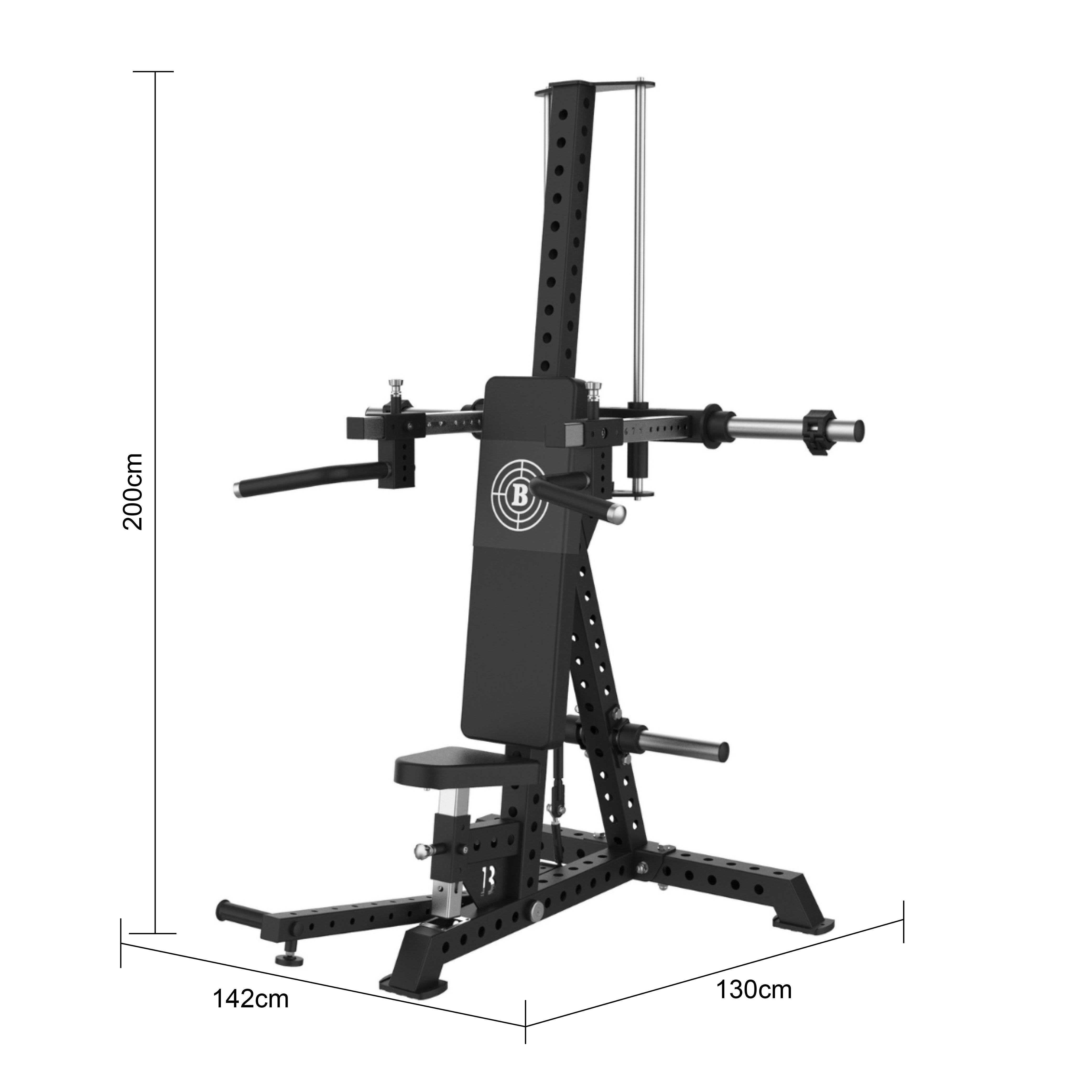 Commercial Shoulder Press Machine Shoulder Overhead Press - Oli Joy Sports 