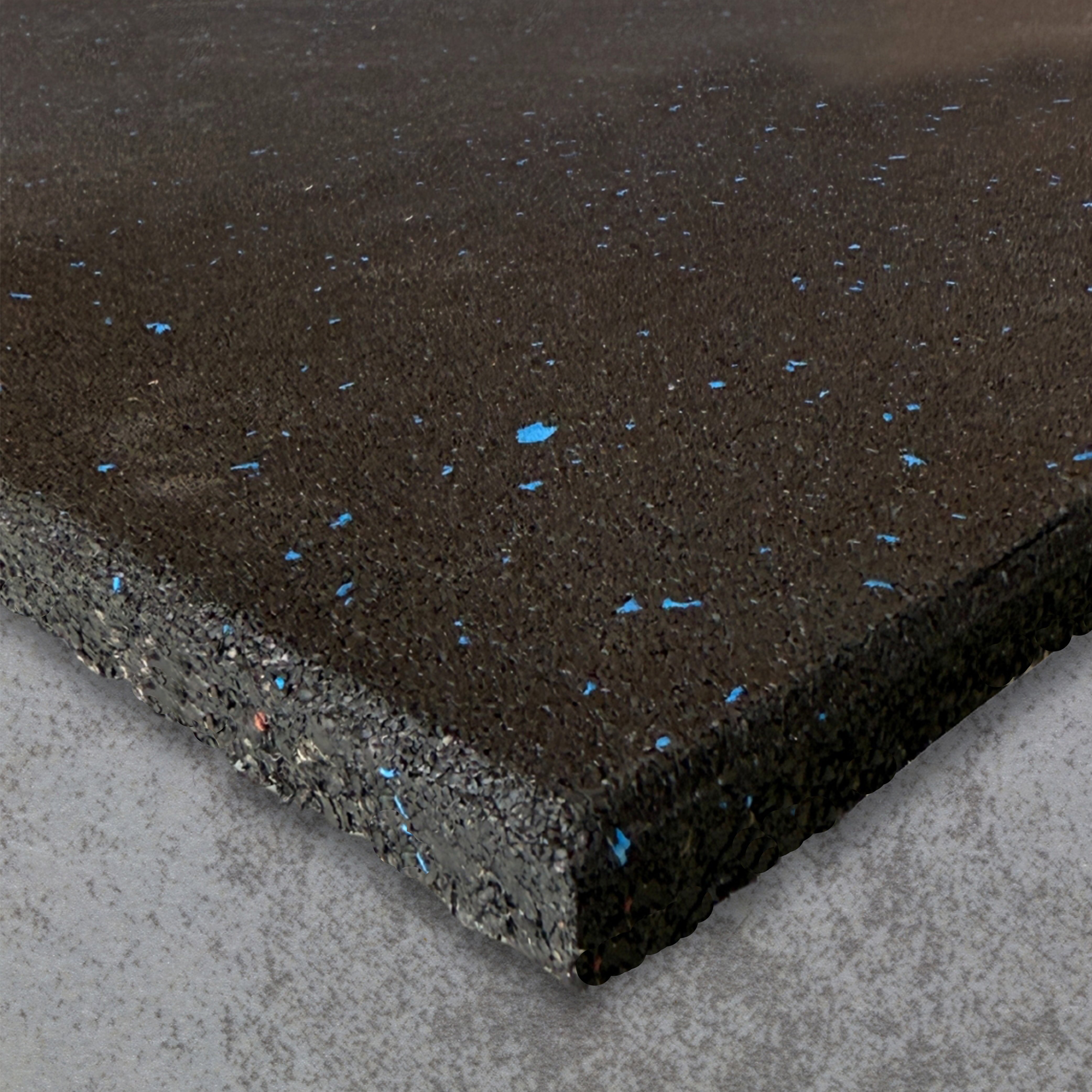 6PCS* 15mm  1Mx 1M Flooring Mat Bundle  Soft Rubber Gym Flooring Tiles Mats - Oli Joy Sports 