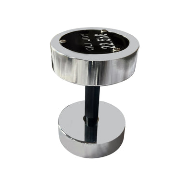 Chrome Dumbbell Round Dumbbell (2.5kg-30kg/ 2.5kg increments) - Oli Joy Sports 