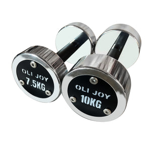 Chrome Dumbbell Round Dumbbell (2.5kg-30kg/ 2.5kg increments)