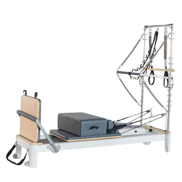 Pilates Reformer with Half Trapeze Aluminium Alloy Frame - Oli Joy Sports 