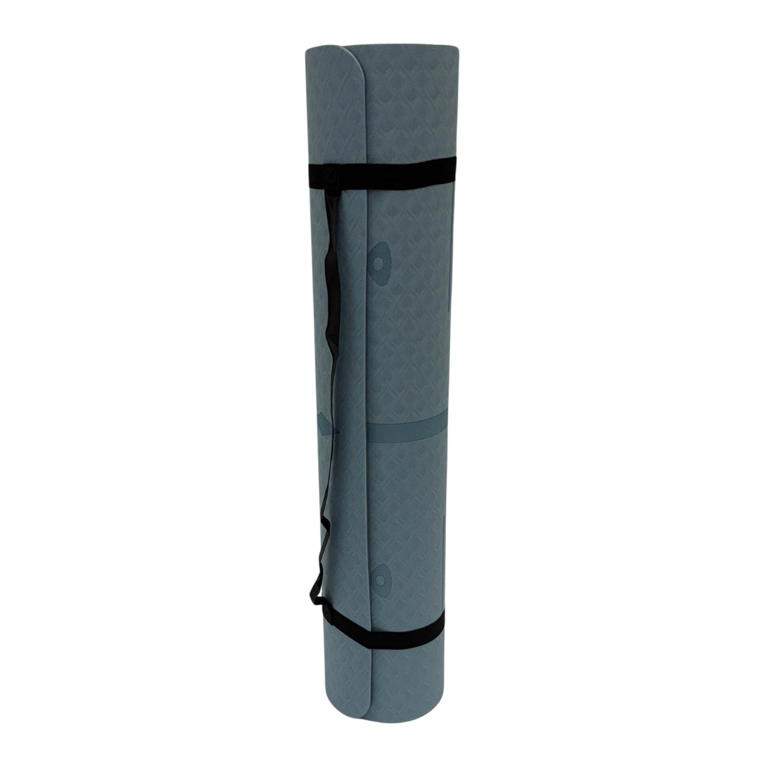 Extra Thick Pilates/Yoga/Gym Mat Alignment Lines (8mm Thickness) - Oli Joy Sports 