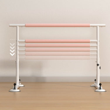 Portable Ballet Barre with Suction Base Freestanding Stand - Oli Joy Sports 