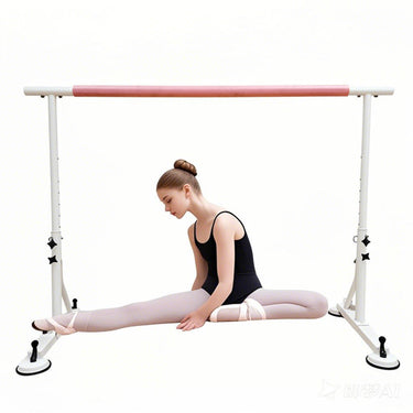 Portable Ballet Barre with Suction Base Freestanding Stand - Oli Joy Sports 