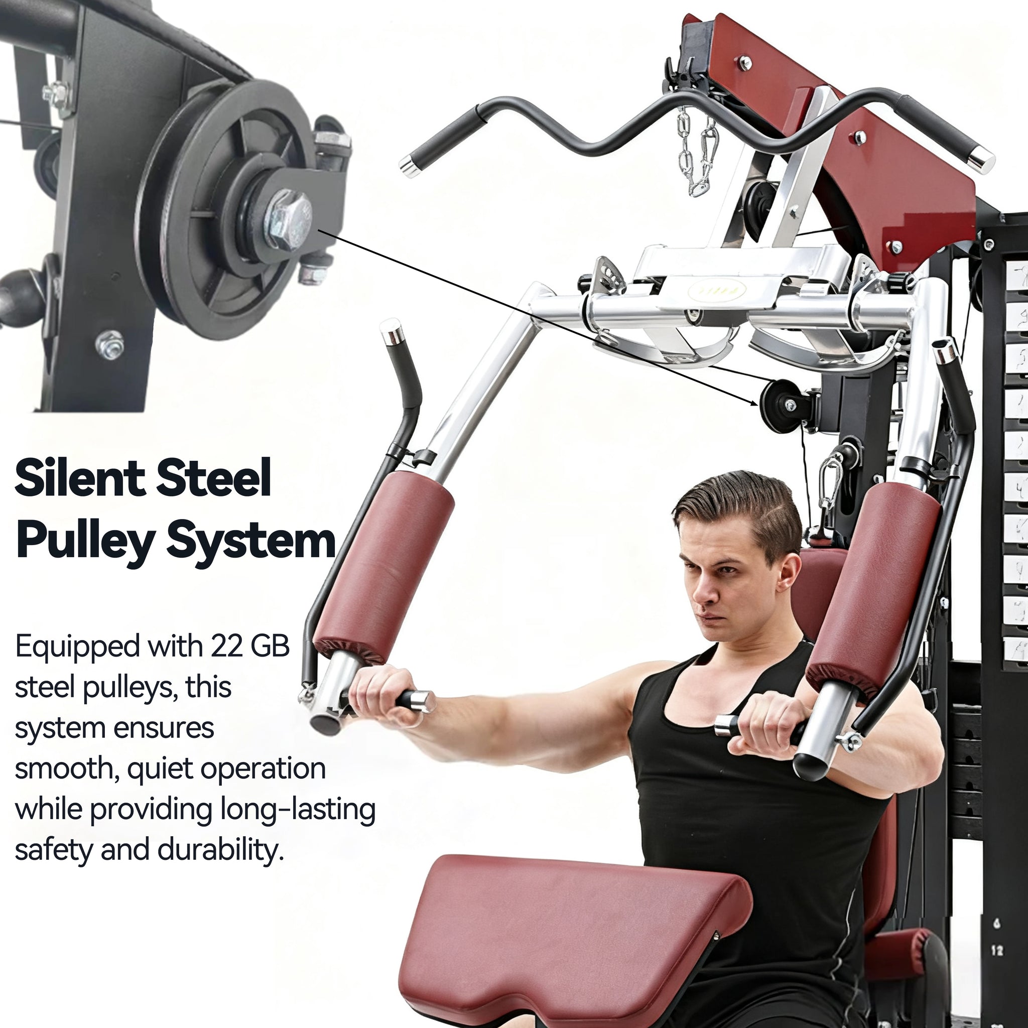 Multi-Functional-Station – Pin Loaded Spin Bike Cardio Bundle