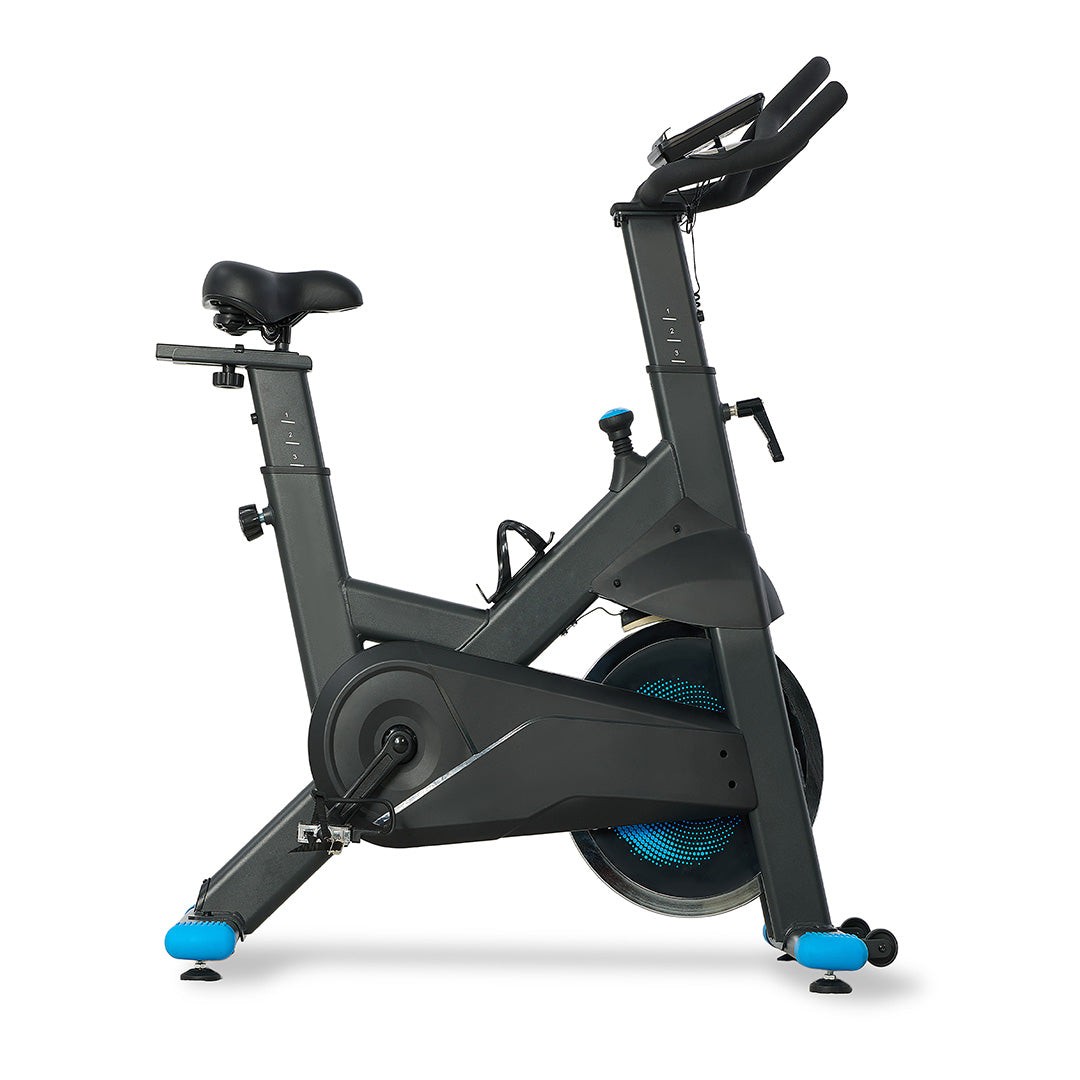 Commercial 18kg Flywheel Spin Bike with Adjustable Felt Resistance