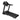 Sleek Black Treadmill with Digital Controller