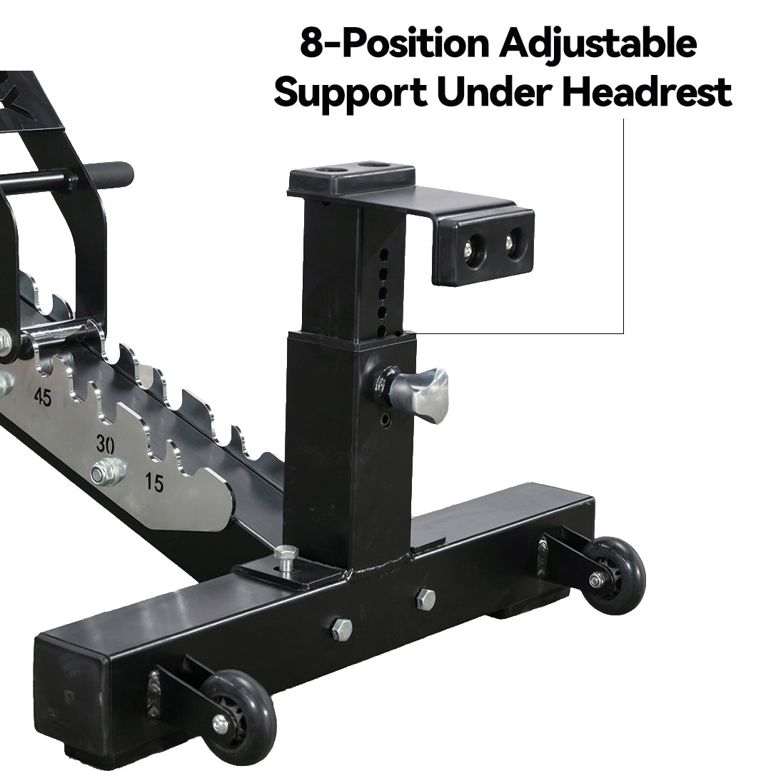 All-in-One Smith Machine Cable Crossover Machine Pin Load +3 Point Adjustable Bench