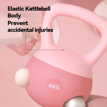 Load image into Gallery viewer, Soft PVC Kettlebell – Floor-Friendly Weight Trainer
