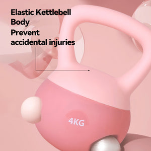 Soft PVC Kettlebell – Floor-Friendly Weight Trainer