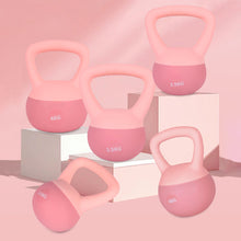 Load image into Gallery viewer, Soft PVC Kettlebell – Floor-Friendly Weight Trainer
