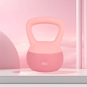 Soft PVC Kettlebell – Floor-Friendly Weight Trainer