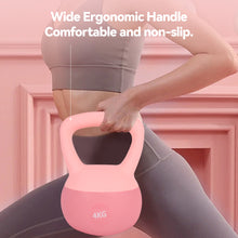 Load image into Gallery viewer, Soft PVC Kettlebell – Floor-Friendly Weight Trainer
