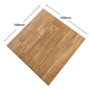 Wood-Grain PVC Yoga Fitness Mat