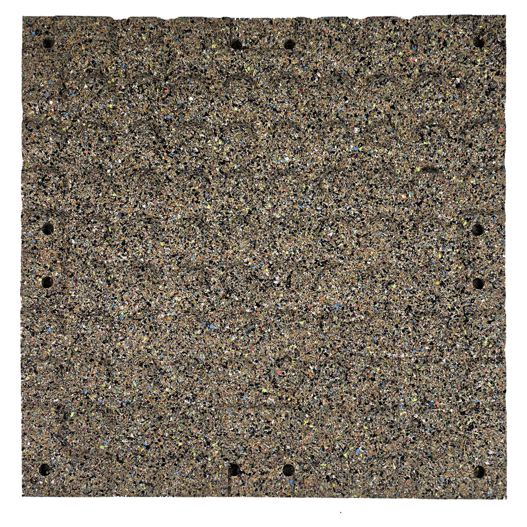 Commercial-Grade Fitness Foam and Granulated rubber + Rubber Shock-Absorbing  Flooring  Certified eco-friendly, odor-free performance Mat