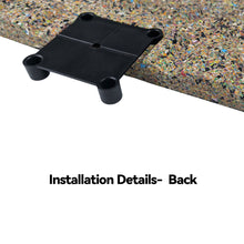 Load image into Gallery viewer, Commercial-Grade Fitness Foam and Granulated rubber + Rubber Shock-Absorbing  Flooring Mat
