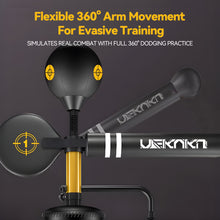 Load image into Gallery viewer, Boxing Speed Trainer 360° Punching Spinning Bar – Free Standing Punching Bag &amp; Heavy Bag Stand
