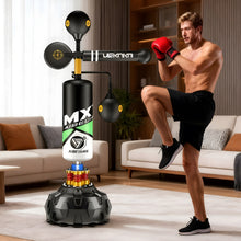 Load image into Gallery viewer, Boxing Speed Trainer 360° Punching Spinning Bar – Free Standing Punching Bag &amp; Heavy Bag Stand
