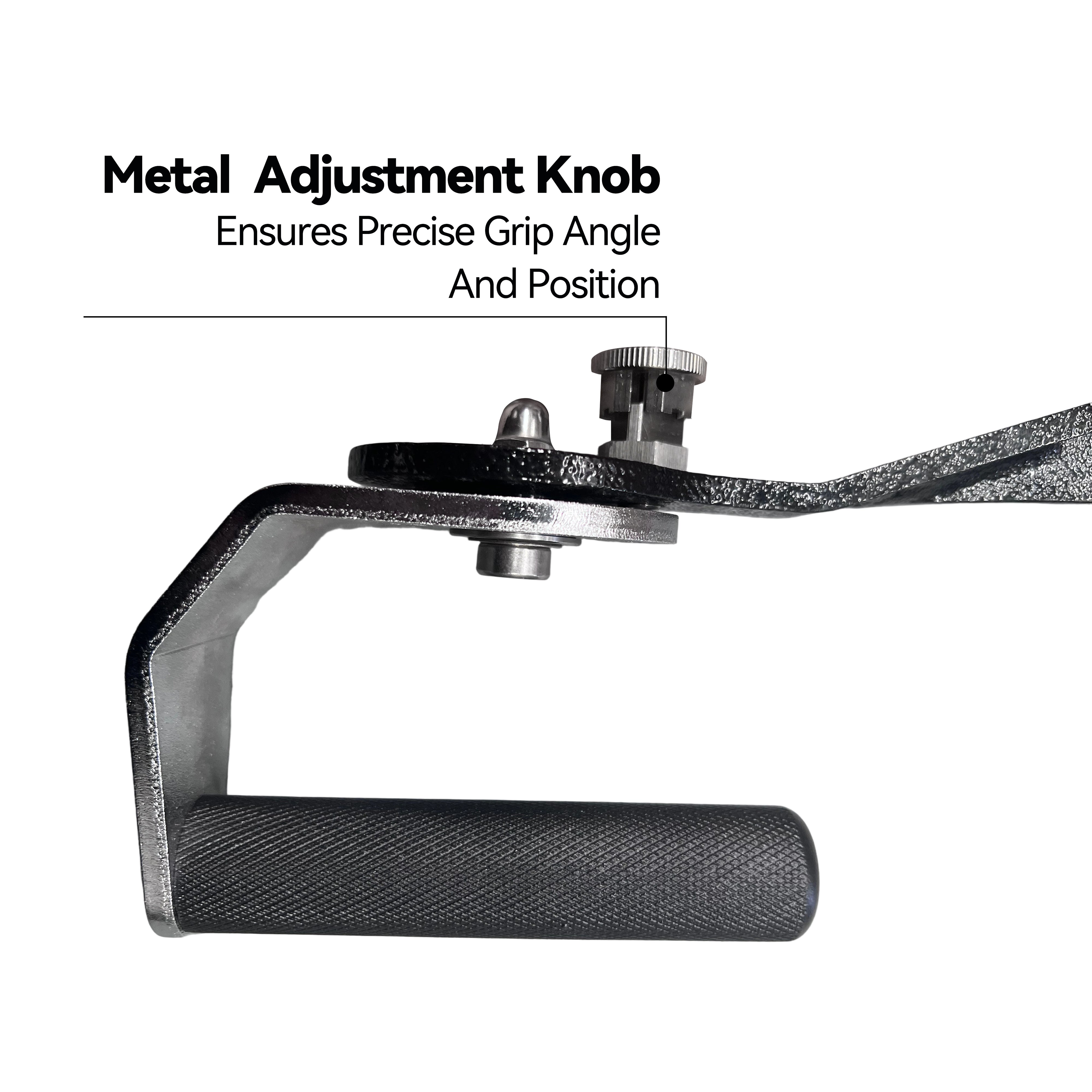 360° Grip Lat Pulldown Bar Grip Handle Set of 3 – Premium Gym Cable Attachment