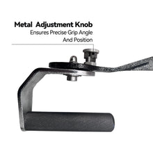 Load image into Gallery viewer, 360° Grip Lat Pulldown Bar Grip Handle Set of 3 – Premium Gym Cable Attachment
