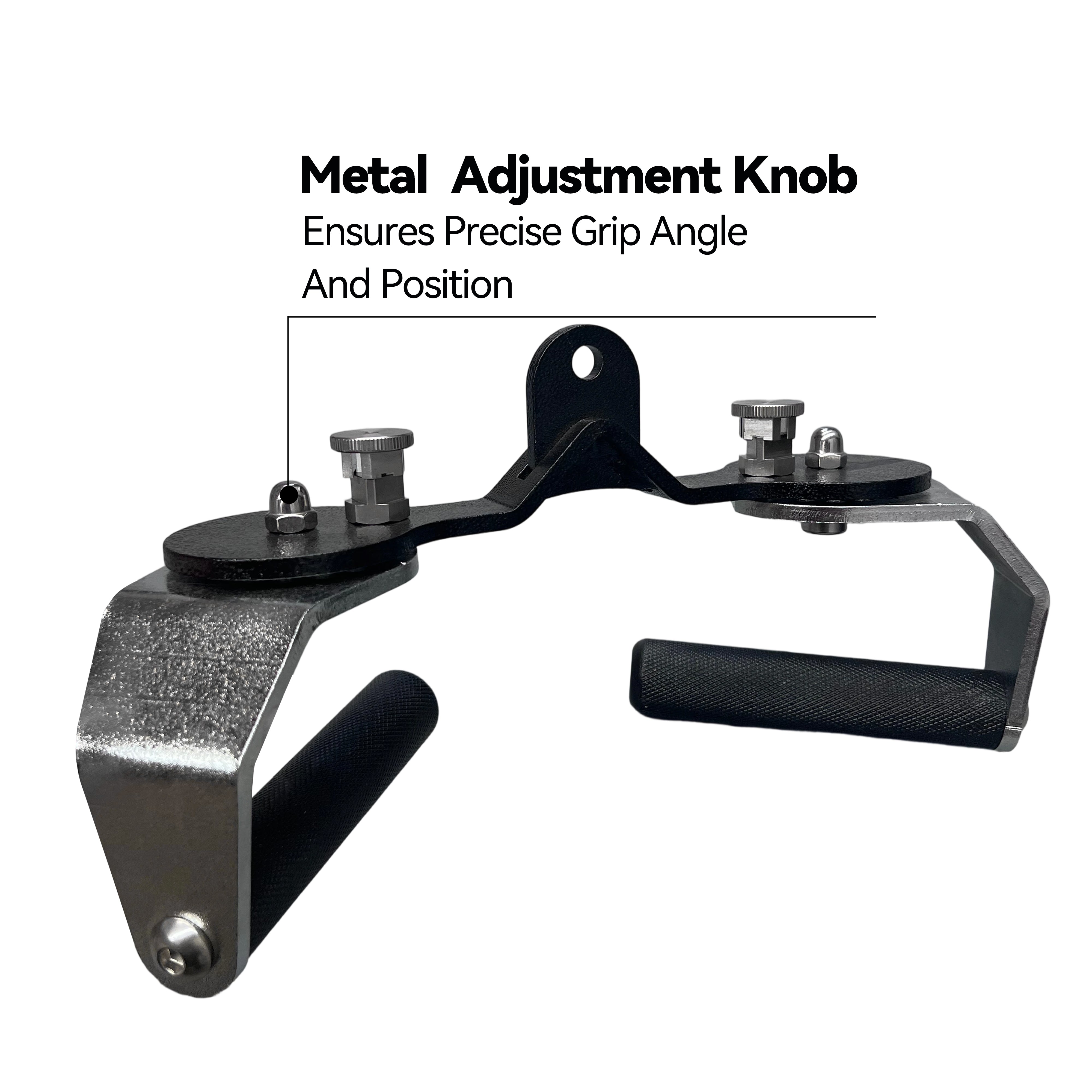 360° Grip Lat Pulldown Bar Grip Handle Set of 3 – Premium Gym Cable Attachment