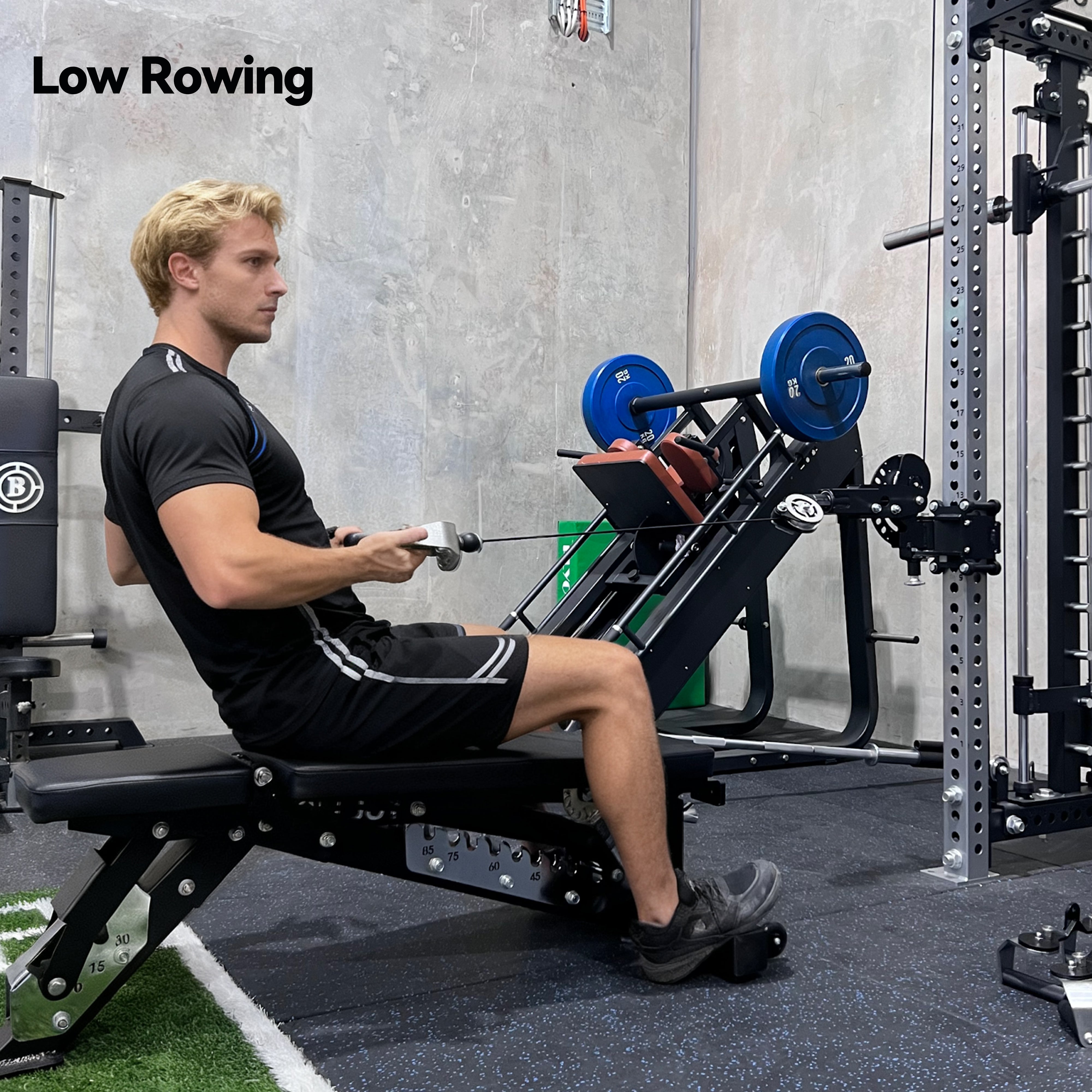 360° Grip Lat Pulldown Bar Grip Handle Set of 3 – Premium Gym Cable Attachment