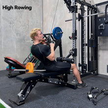 Load image into Gallery viewer, 360° Grip Lat Pulldown Bar Grip Handle Set of 3 – Premium Gym Cable Attachment
