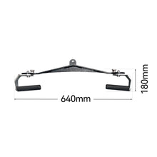 Load image into Gallery viewer, 360° Grip Lat Pulldown Bar Grip Handle Set of 3 – Premium Gym Cable Attachment
