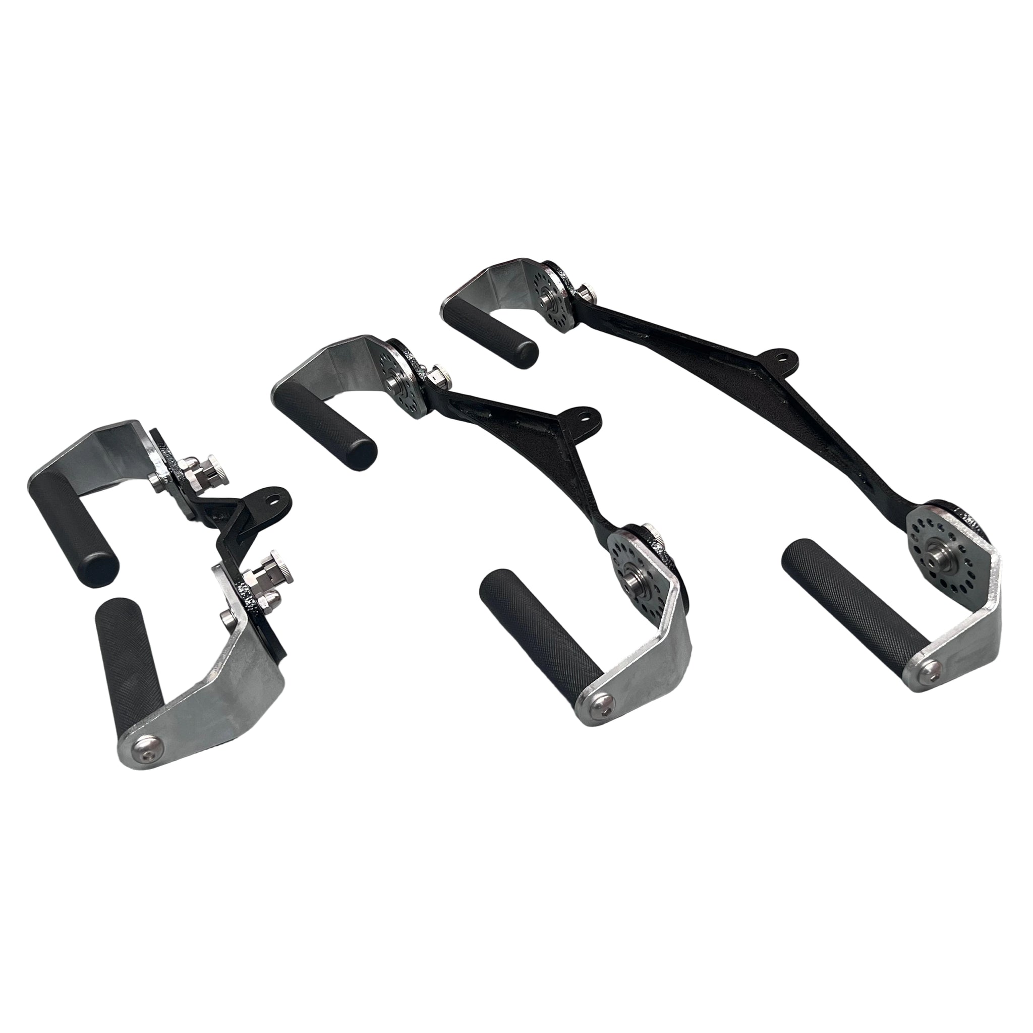 360° Grip Lat Pulldown Bar Grip Handle Set of 3 – Premium Gym Cable Attachment