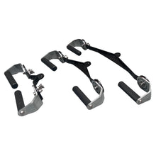 Load image into Gallery viewer, 360° Grip Lat Pulldown Bar Grip Handle Set of 3 – Premium Gym Cable Attachment
