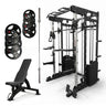 Adjustable weight bench for home gym workouts