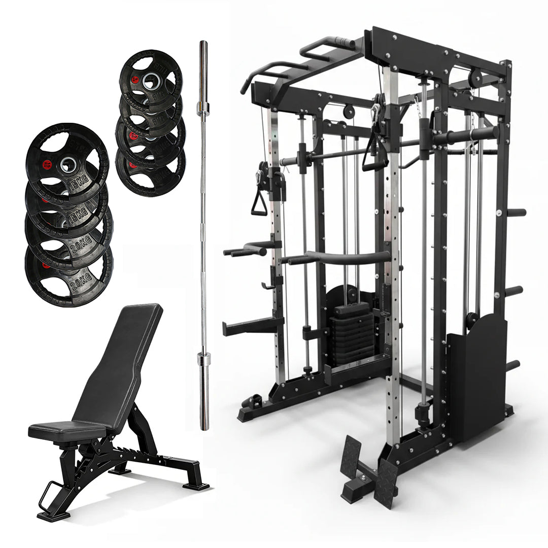 Adjustable weight bench for home gym workouts