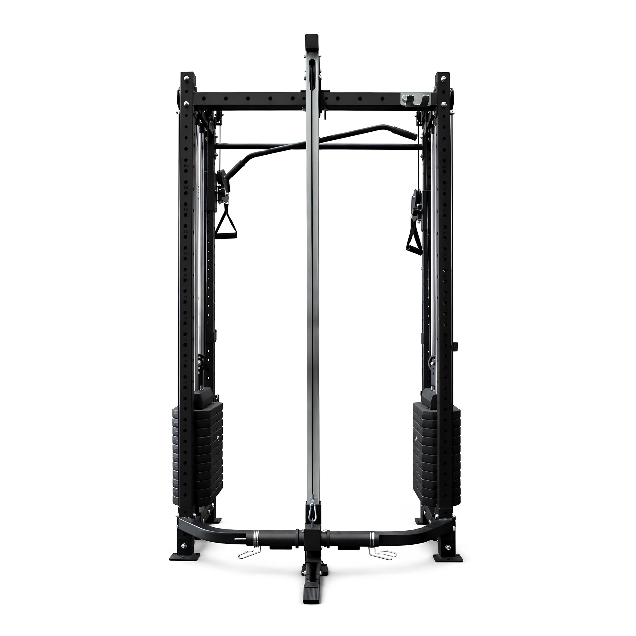 Half-Frame Pin-Loaded Cable Crossover & Lat/Row Machine