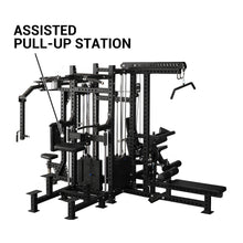 Load image into Gallery viewer, OLIJOY Commercial 4 Station Multi Gym Pin-Loaded System – Full Body Strength Training Machine
