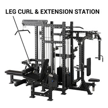 Load image into Gallery viewer, OLIJOY Commercial 4 Station Multi Gym Pin-Loaded System – Full Body Strength Training Machine

