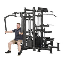 Load image into Gallery viewer, OLIJOY Commercial 4 Station Multi Gym Pin-Loaded System – Full Body Strength Training Machine
