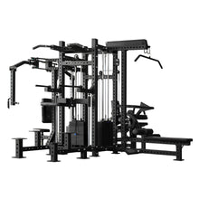 Load image into Gallery viewer, OLIJOY Commercial 4 Station Multi Gym Pin-Loaded System – Full Body Strength Training Machine
